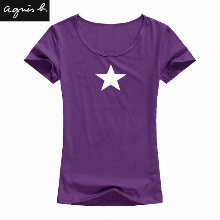 Agnes short round collar T woman S-XL-034